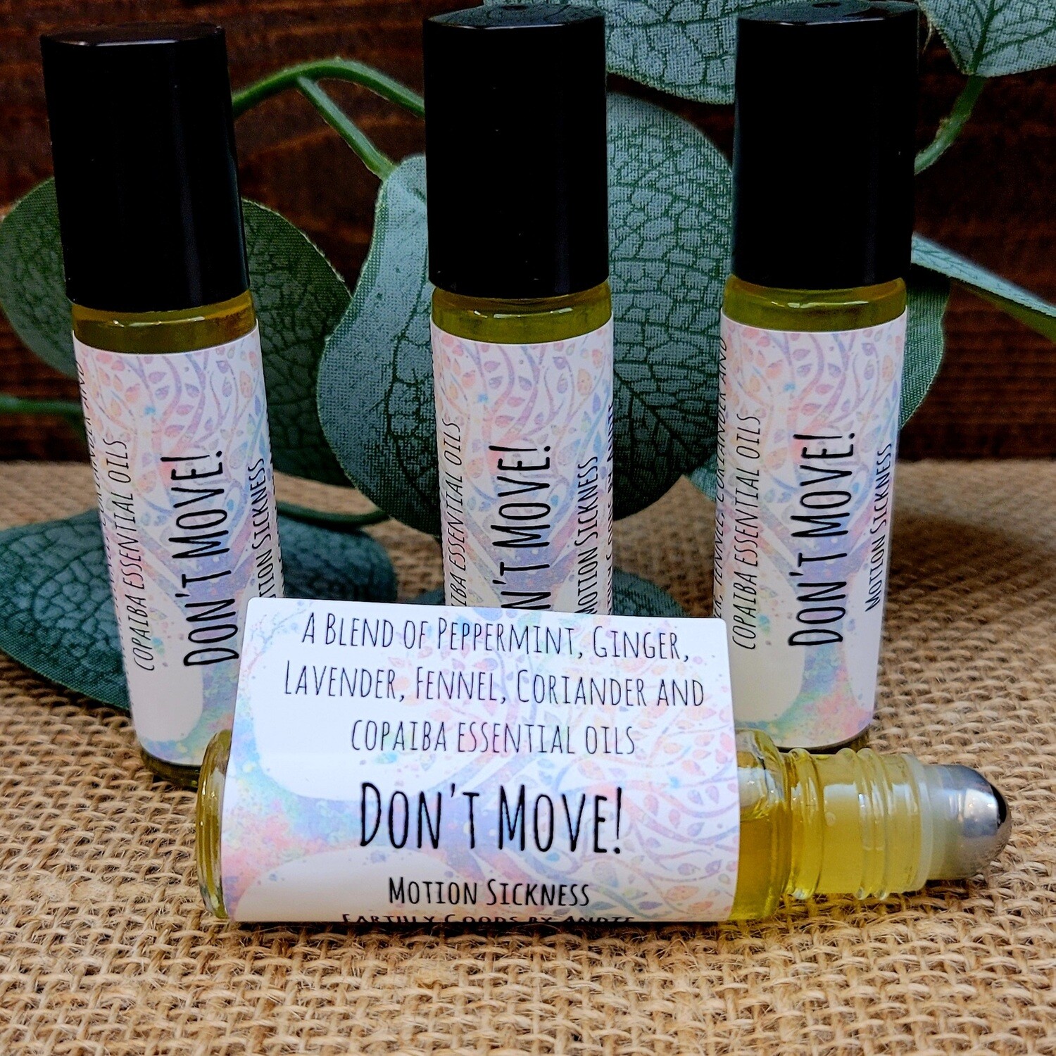 Don&#39;t Move! Motion Sickness Essential Oil Blend