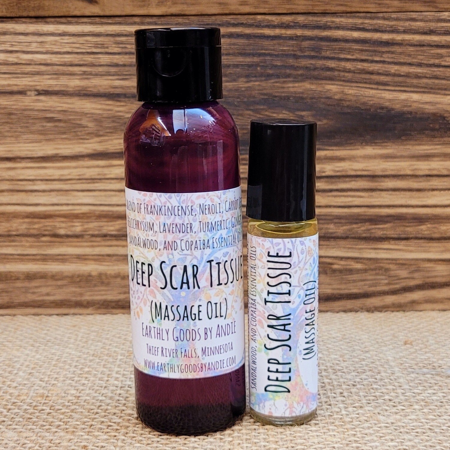 Deep Scar Tissue Massage Oil