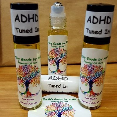 ADD ADHD Auism Tuned In essential oil blend