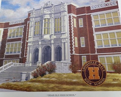 Dear Ole High School Color Picture (24 x 20)