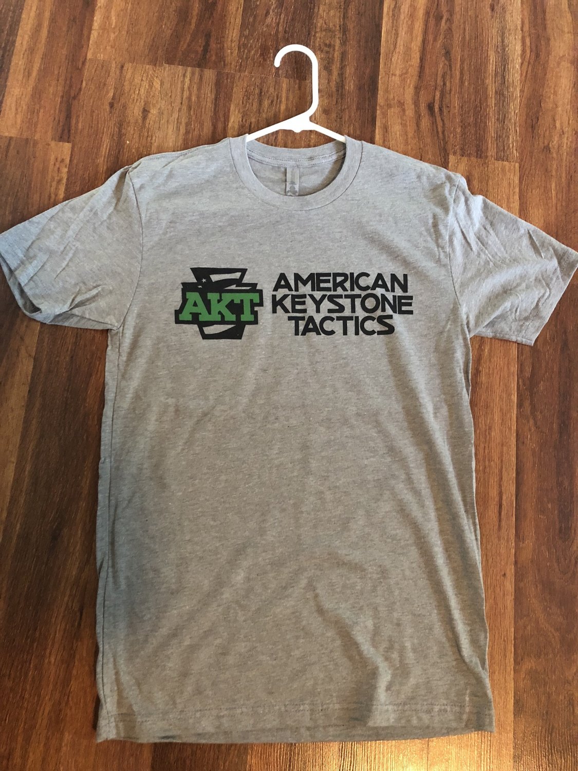 Gray AKT next level T-shirt