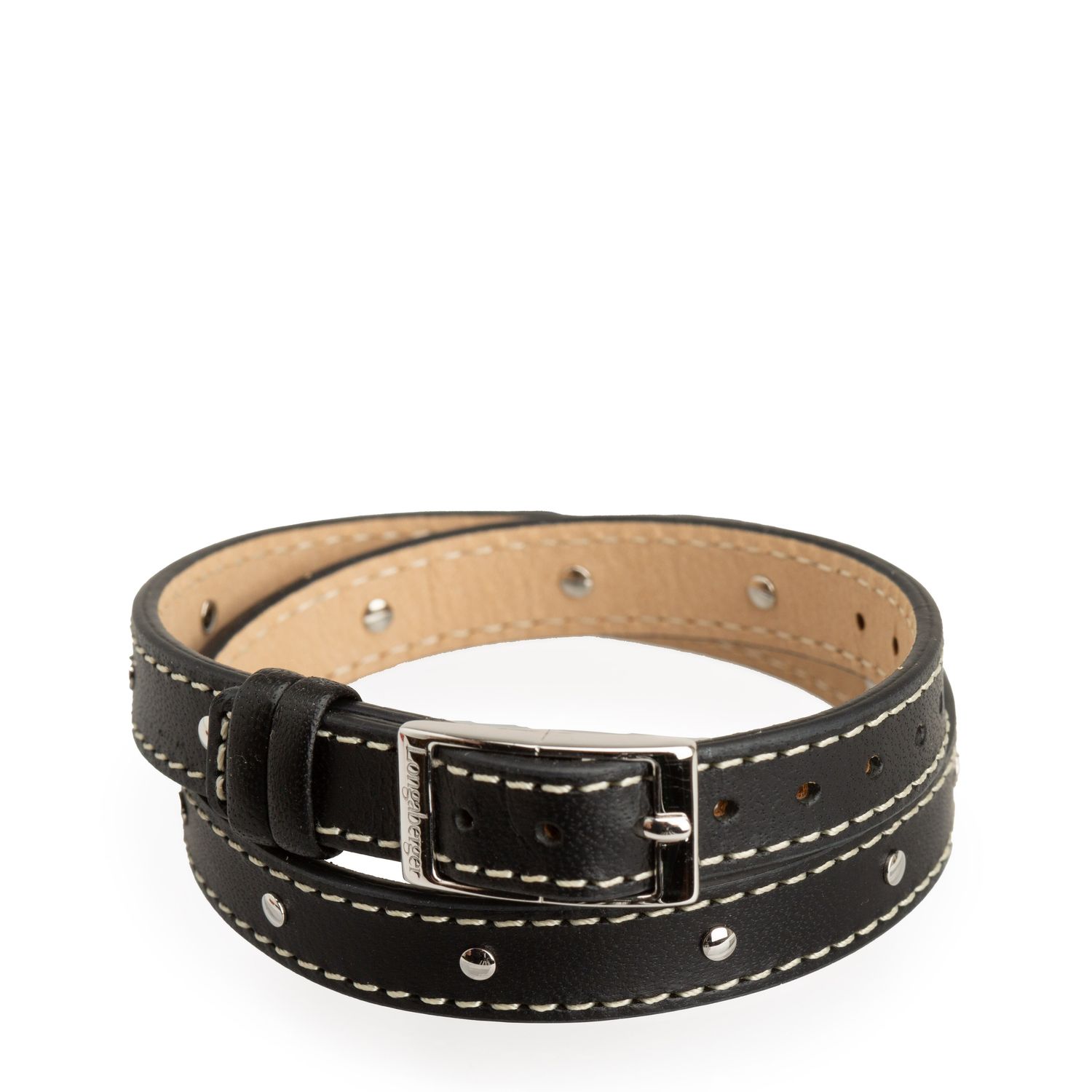 Double Wrap Leather Bracelet