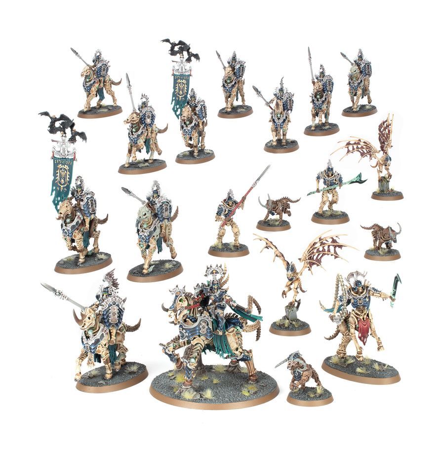 Spearhead: Ossiarch Bonereapers: Kavalos Vanguard