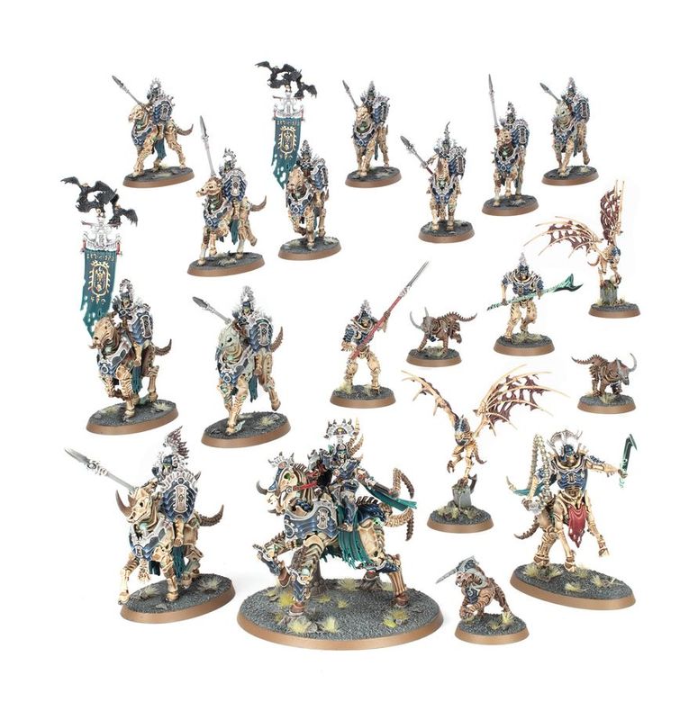 Spearhead: Ossiarch Bonereapers: Kavalos Vanguard