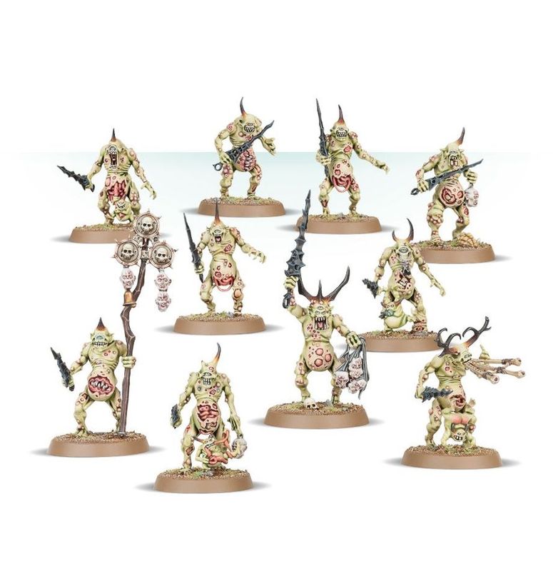 Maggotkin Of Nurgle: Plaguebearers