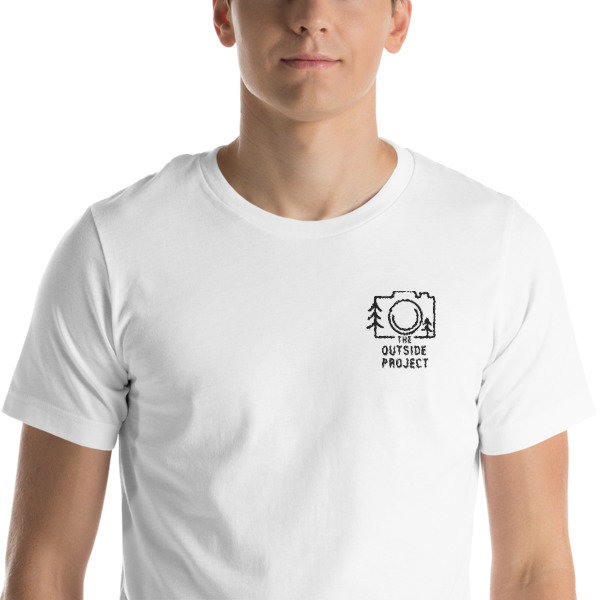 Short-Sleeve Unisex Embroidered T-Shirt