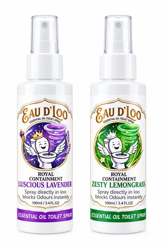 EAU D'LOO  x2 pack - Lavender and Lemongrass