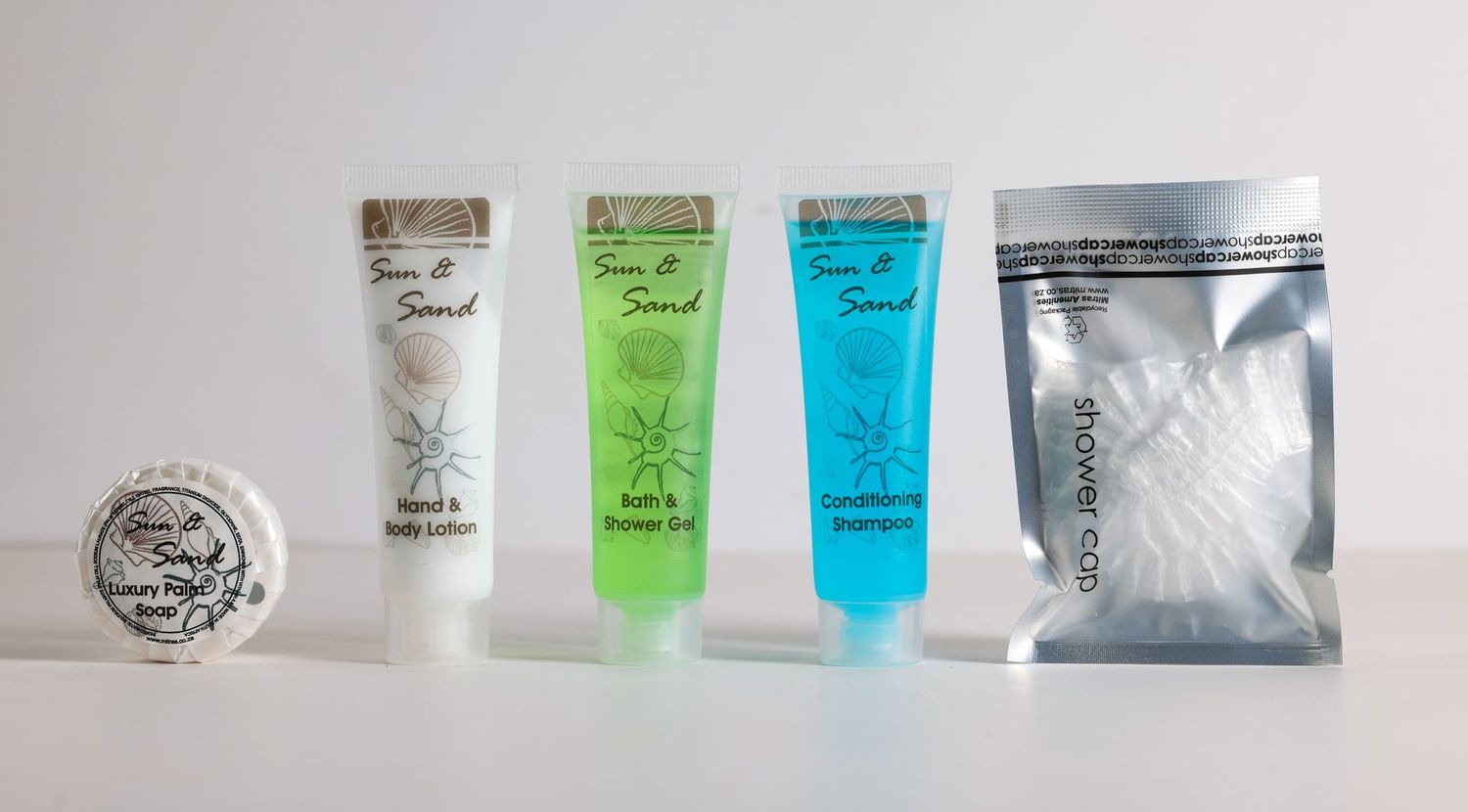 Hospitality Toiletries and Room Amenities - Sun & Sand Collection