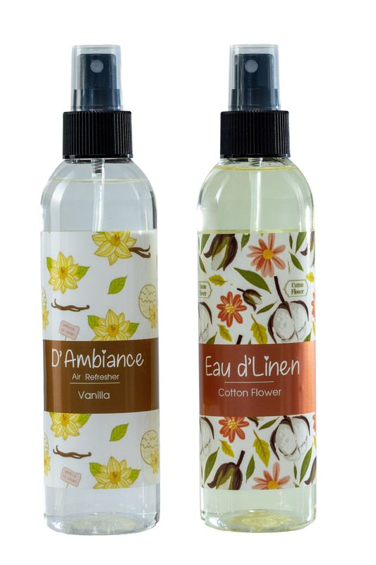 Room and Linen Spray Cotton Flower and Vanilla