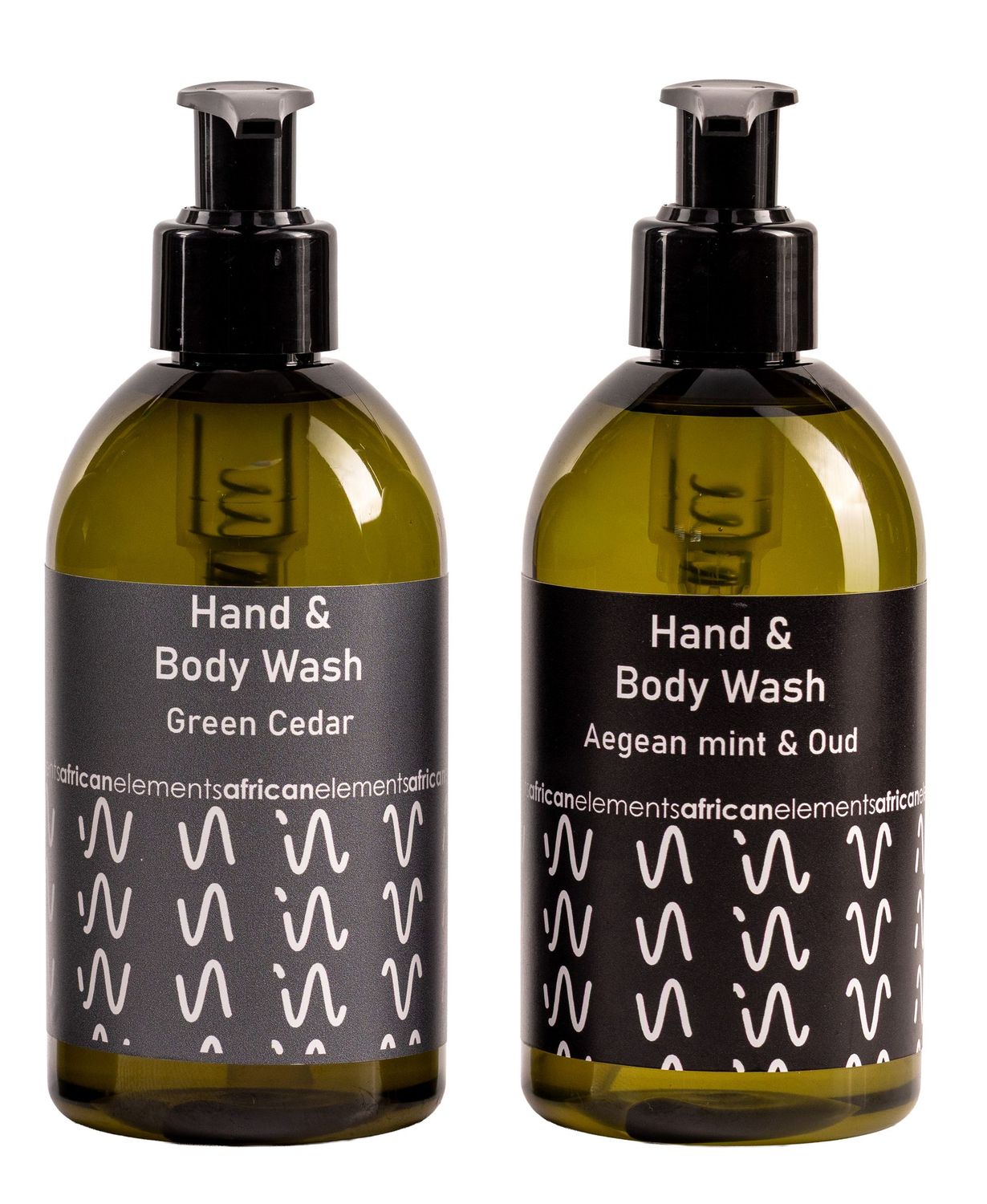 African Elements Hand and Body wash 200ml Green Cedar African Elements Hand and Body wash 200ml Green Cedar