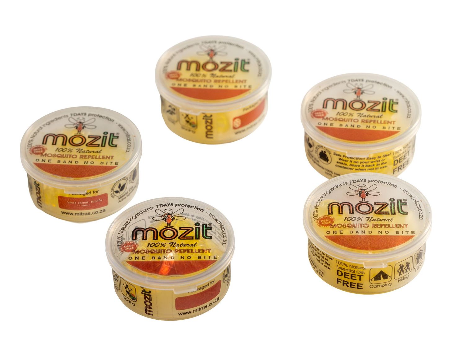Mozit Mosquito Repellent Bracelet X5 Mozit Mosquito Repellent Bracelet X5