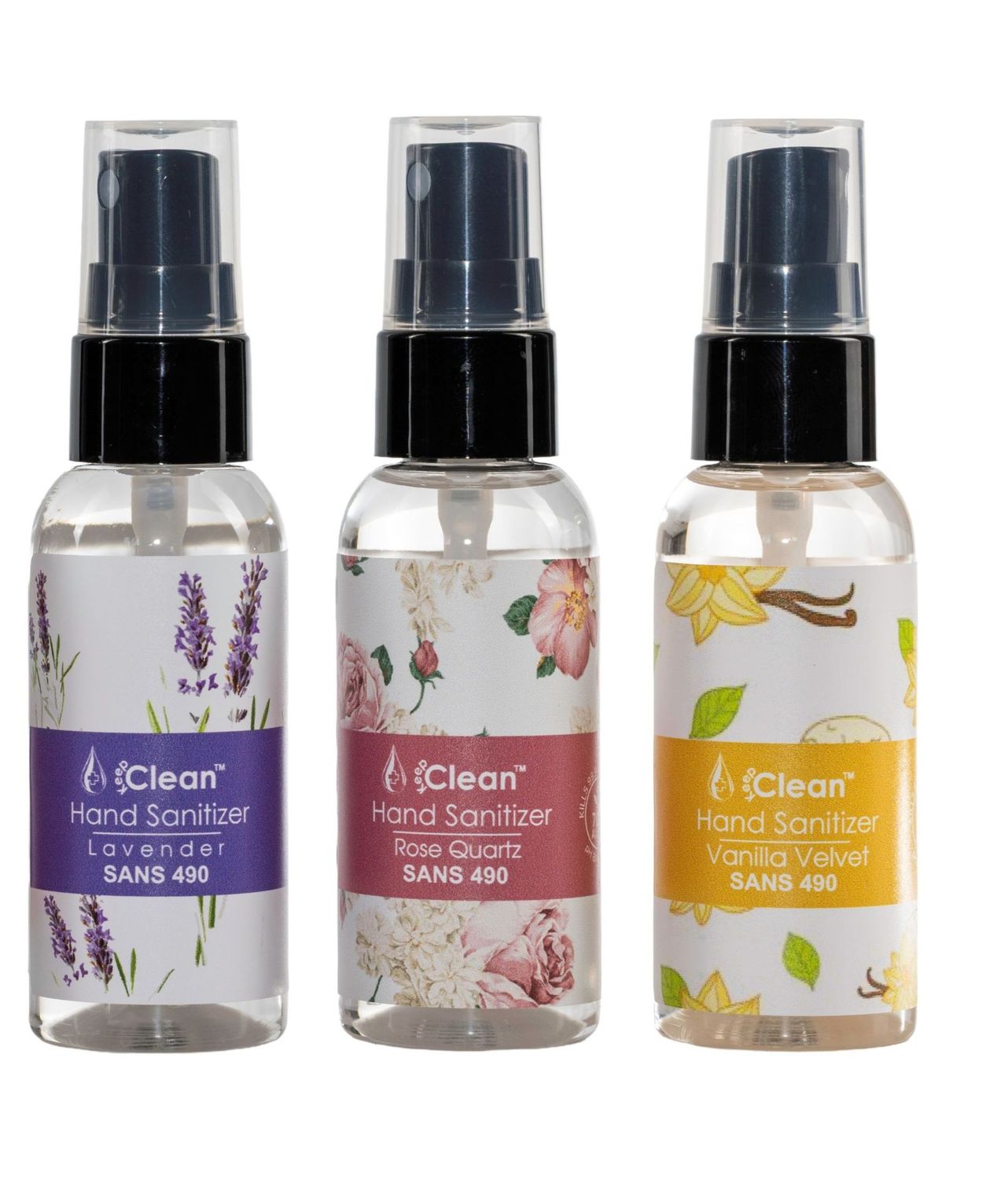 Hand Sanitizers Pack x3 - Vanilla