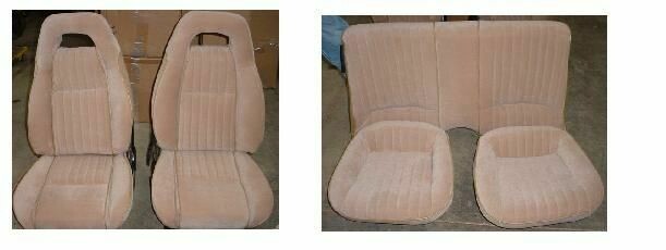 PMD Seat Upholstery Set (Solid rear seat)