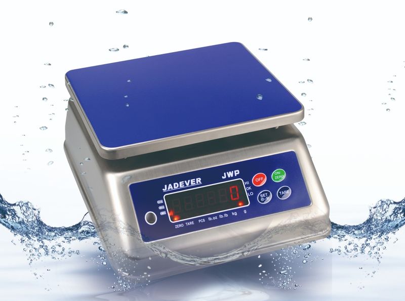 Báscula Waterproof JADEVER JWP-15K IP68 15 kg x 1 g`+ VISOR TRASERO