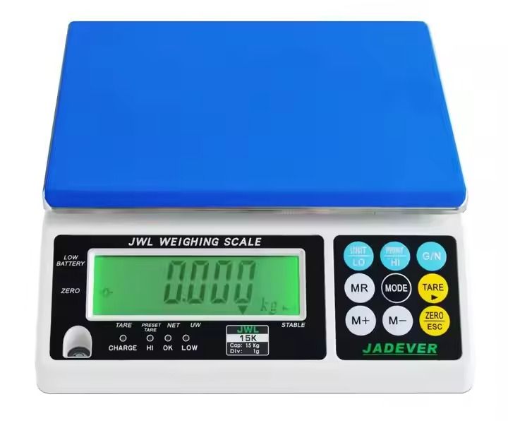 Balanza Electrónica JADEVER JWL-30K/ 30 kg x 1 g