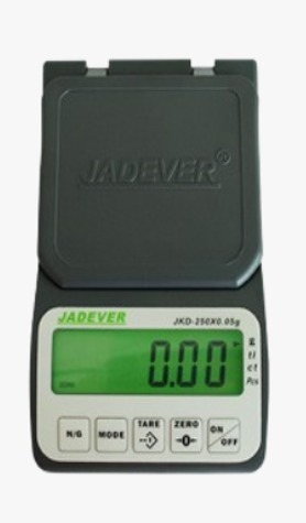 Mini Balanza de Precisión JKD250 250 g x 0,05 g