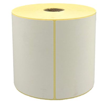 Thermoetiketten 105 x 148 mm auf Rolle – 500 Etiketten, perforiert, Kern 25,4 mm
