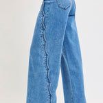 Risen Claudette HR Wide w Scalloped Detail
