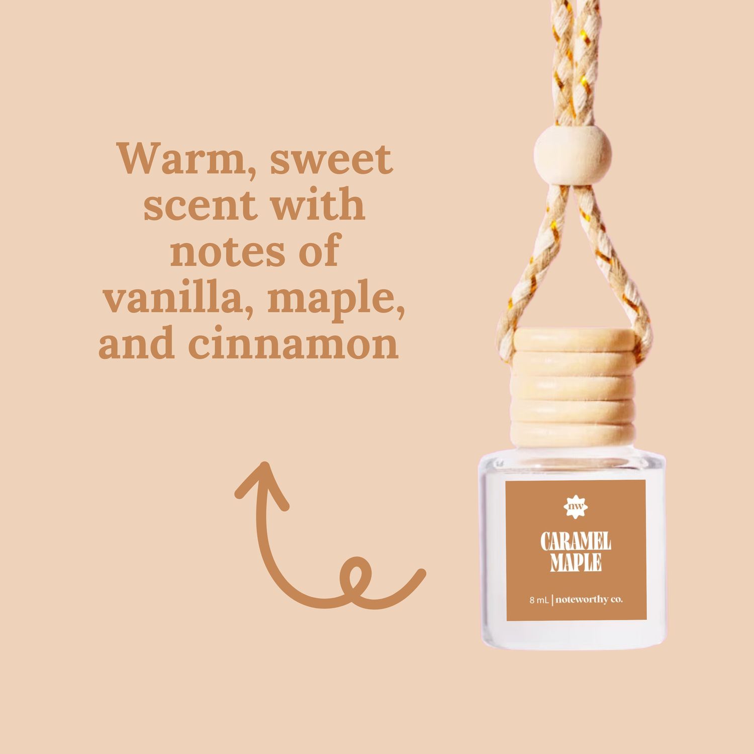 Car Diffusers, Scent: Caramel Maple