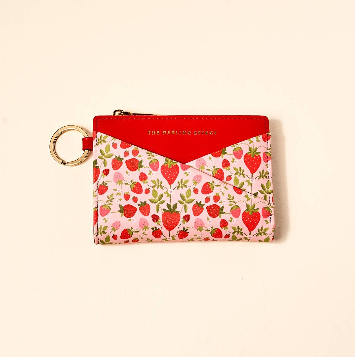 Luxe Pocket Wallet - Strawberry Fields