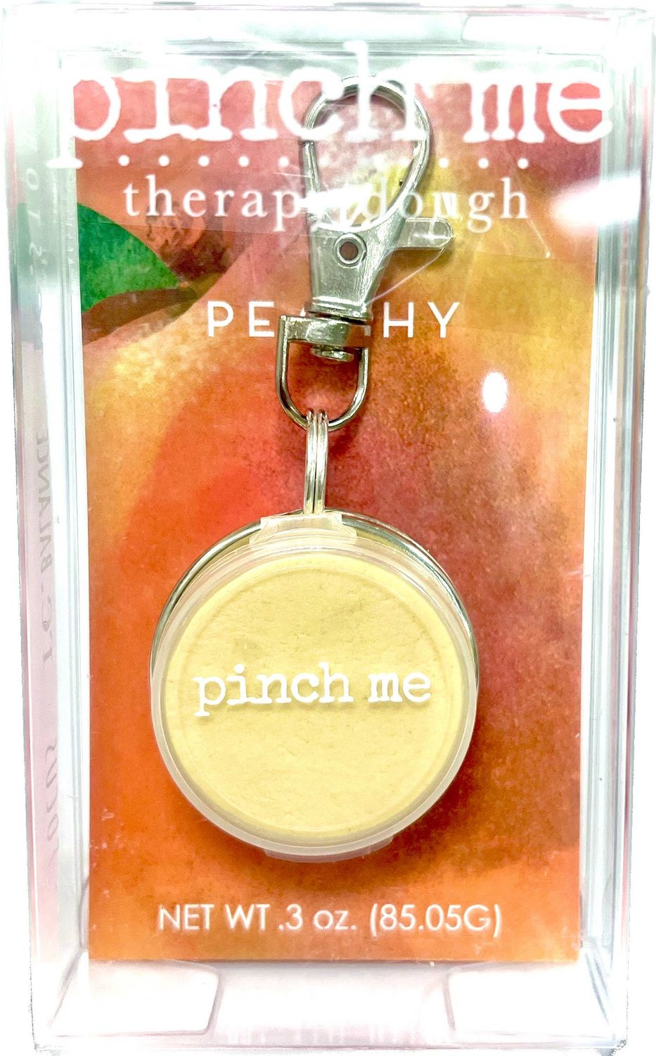 Pinch Me Therapy Dough Clip On Locket - Peachy