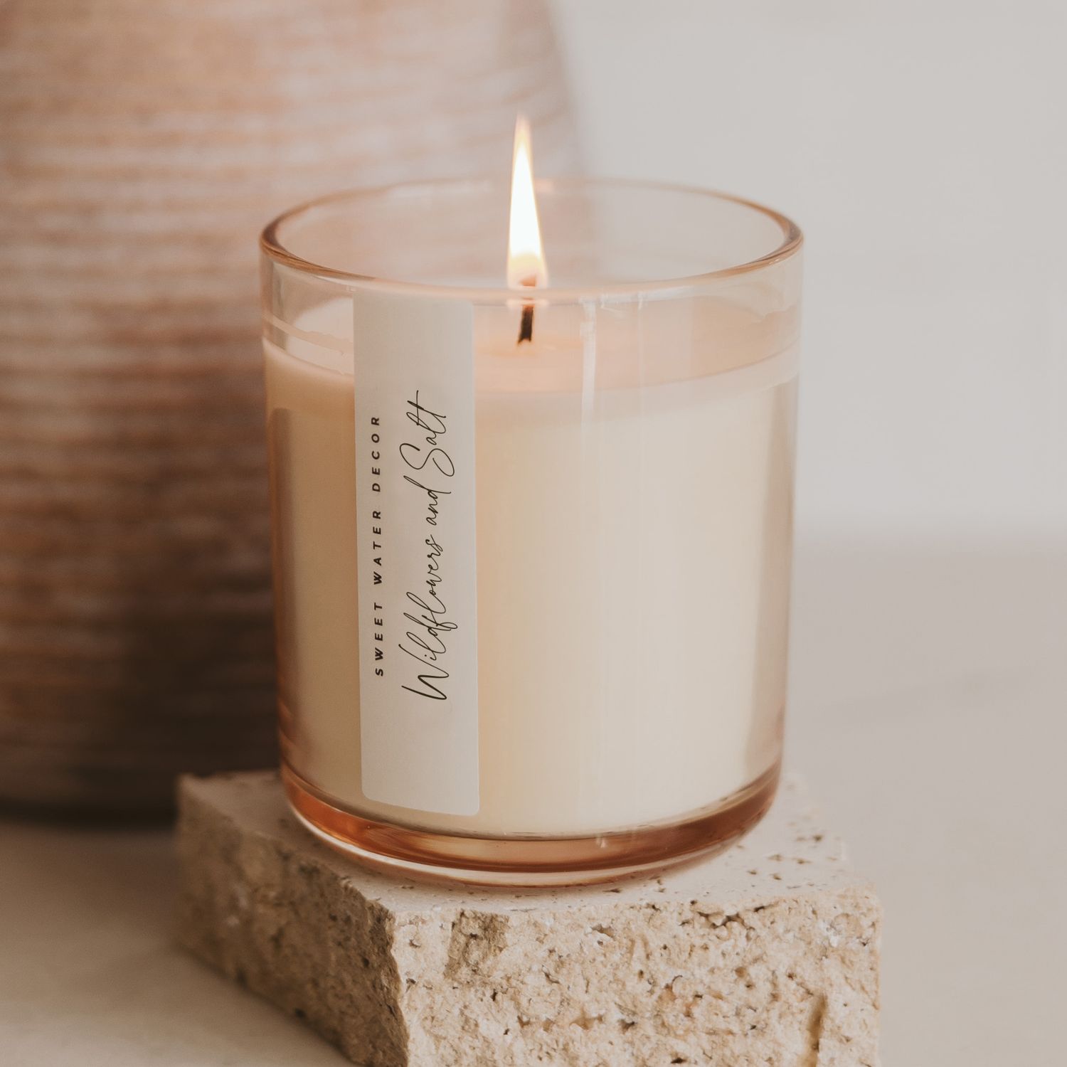 Wildflowers &amp; Salt 12 oz Soy Candle