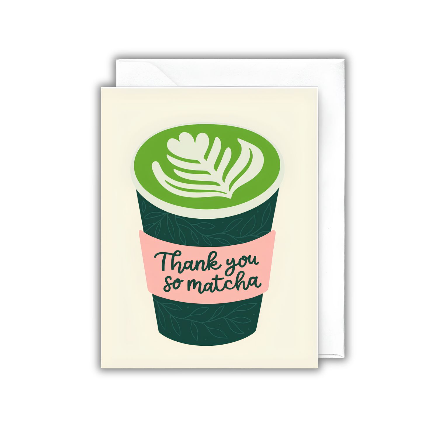 Thank You So Matcha Greeting Card