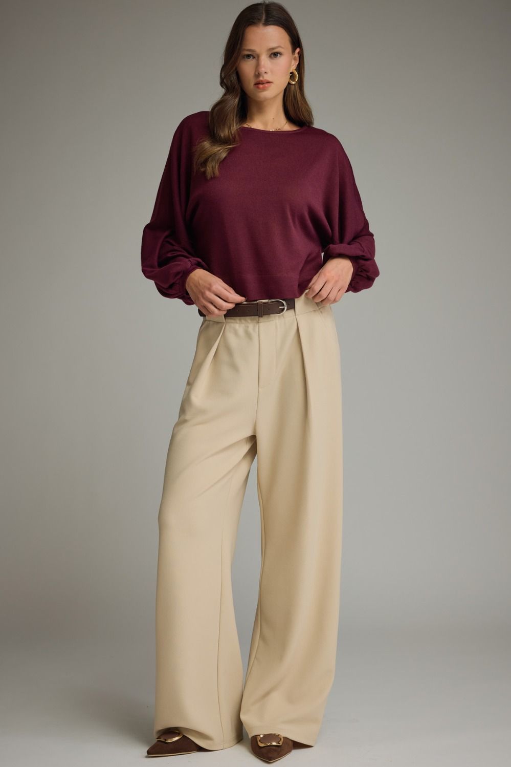 S-Lilia Boat Neck Sweater