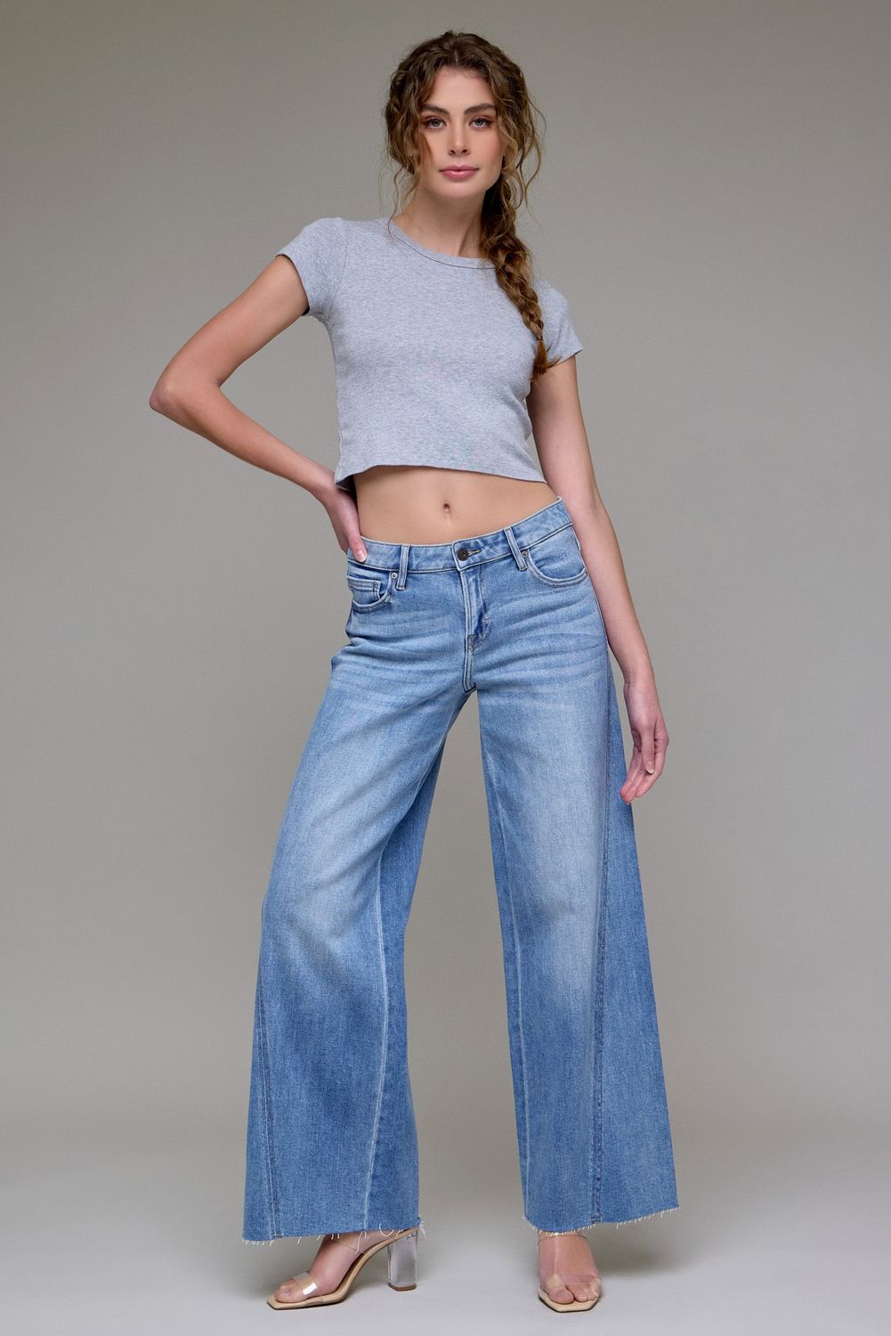 Hidden Nori MR Extra Wide Leg, Size: 24
