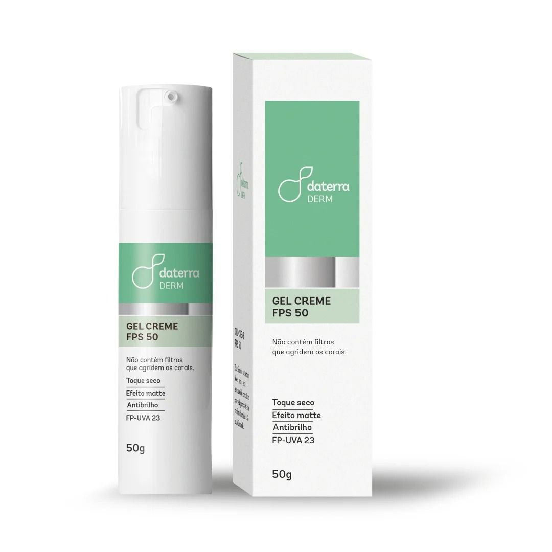 Dry-Touch Facial Gel-Cream SPF50 — Daterra Derm