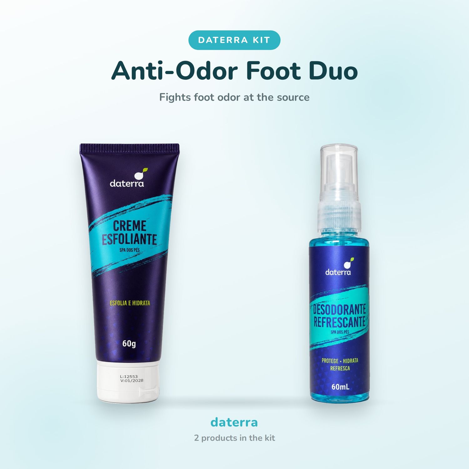 Foot Spa — Anti-Odor Duo (Chulé)