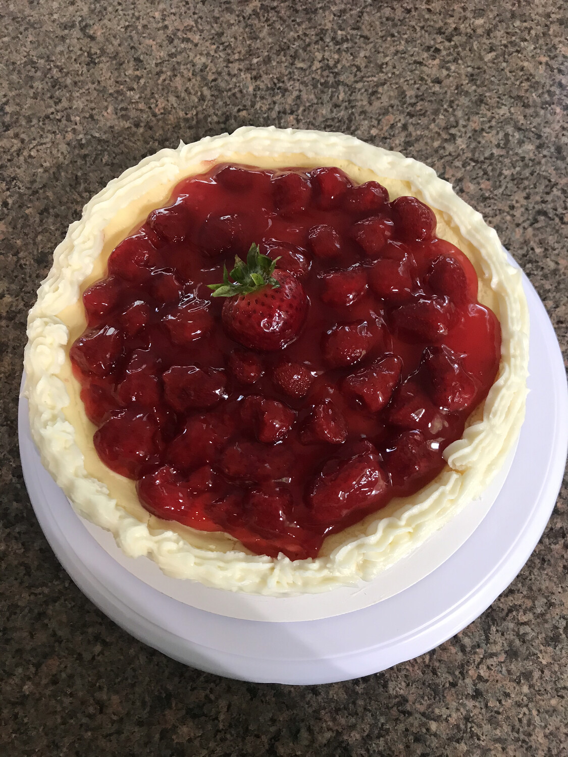 Baked New York Style, Strawberry Cheesecake