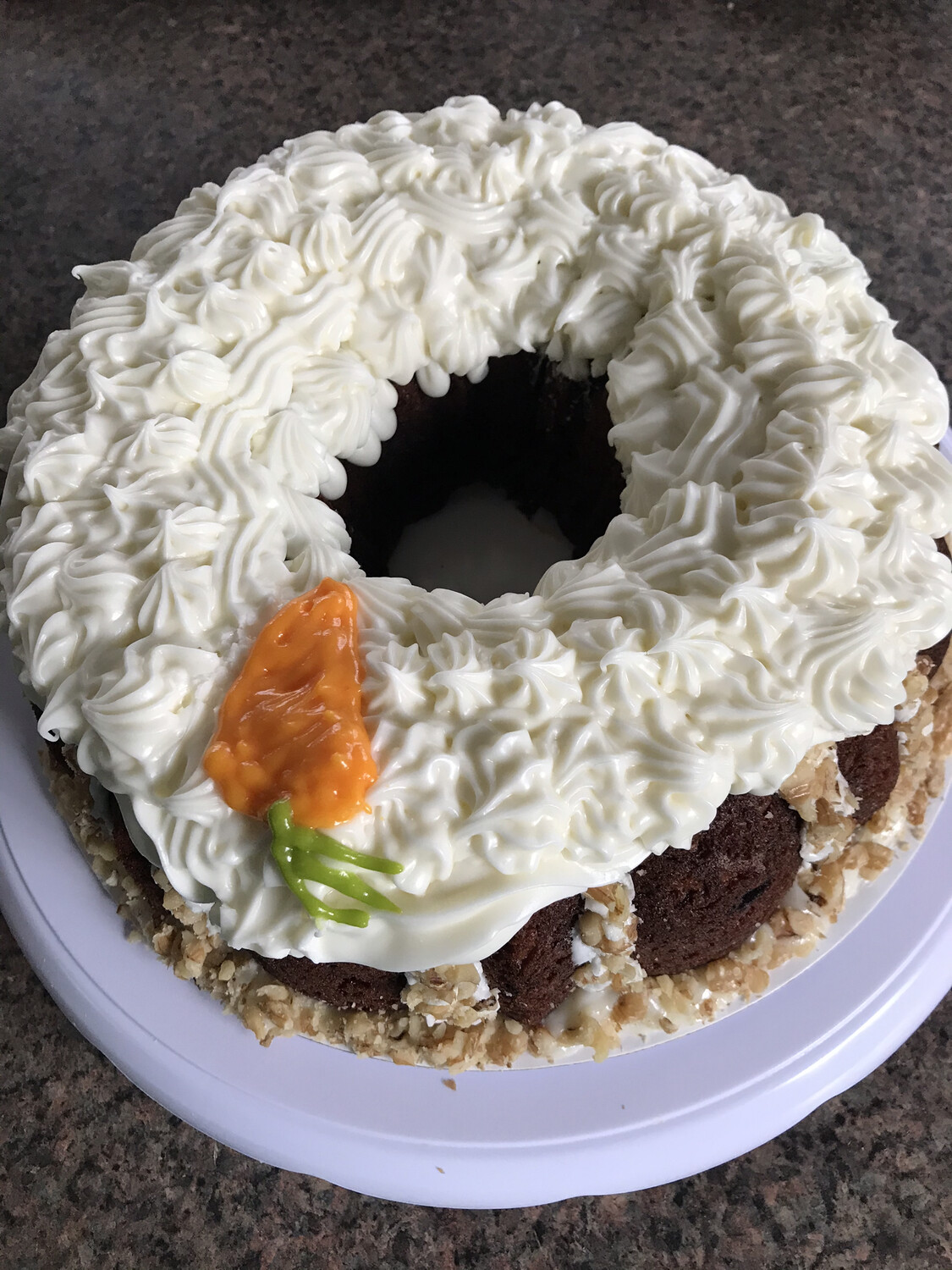 Bunt Spiced Carrot Cake (Whole)