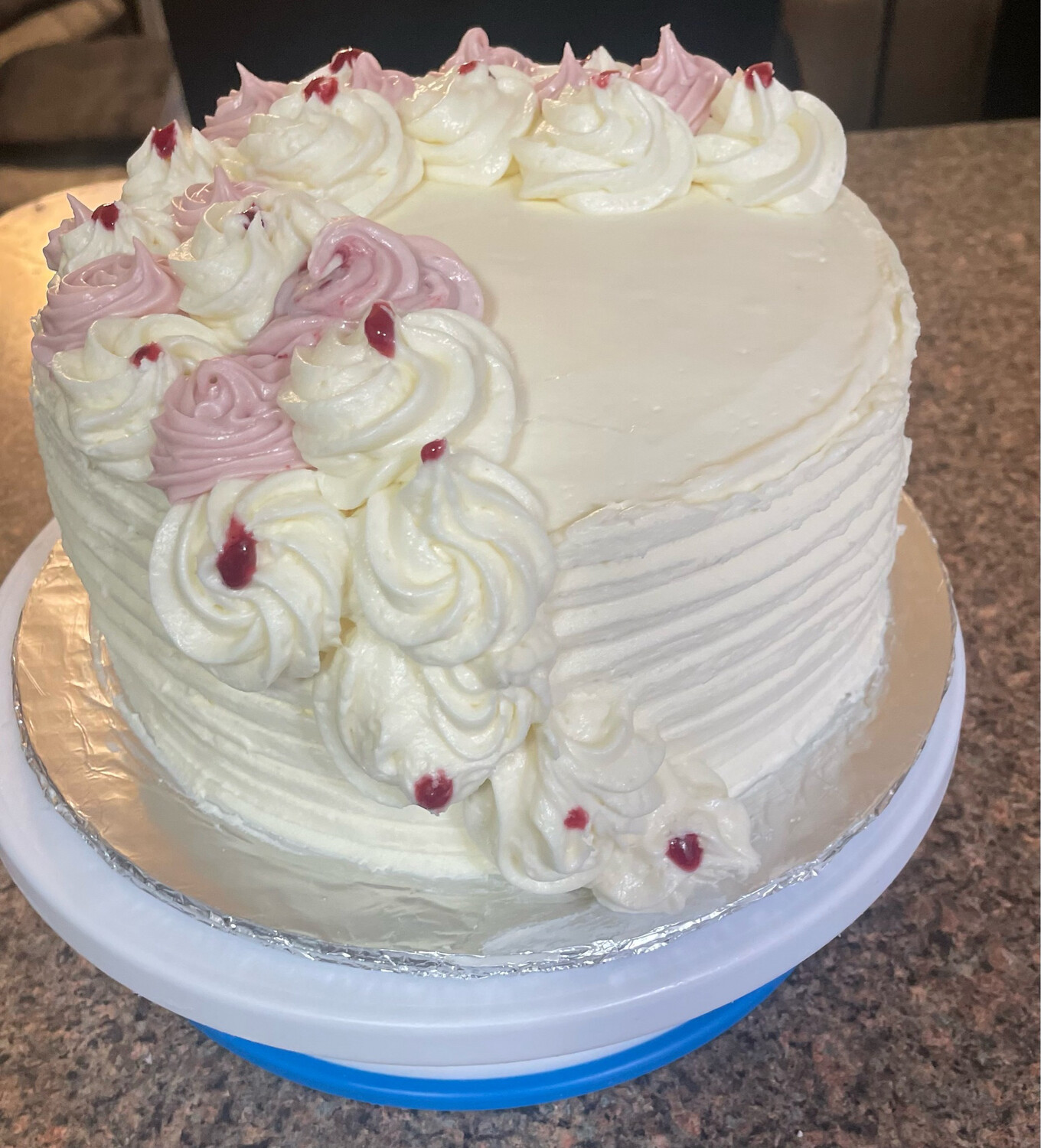 Chantilly White RaspberryCake