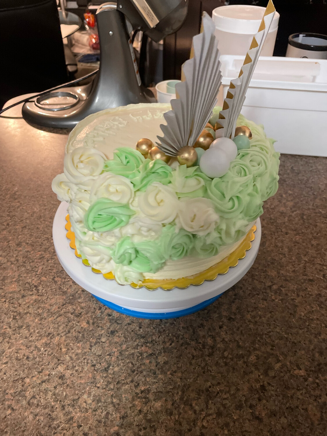 Anniversary Cake Butter Cream Frosting