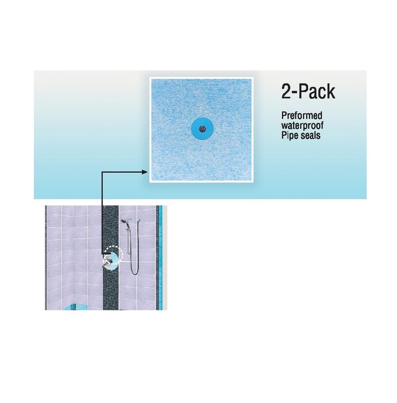 AlinO-Gard Waterproof Pipe Seal (2pk)