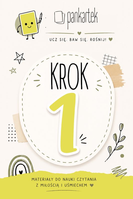 KROK 1: Zaczynam przygodę z czytaniem