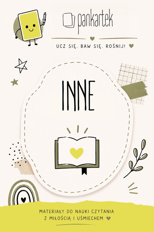 INNE: pomoce edukacyjno - rozwojowe