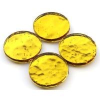 Mirror Circles 25mm, Gold