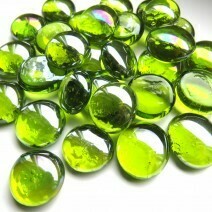 Glass Nuggets: Kiwi Diamond