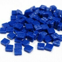 Glass tile, 8mm Standard: Dark Turquoise
