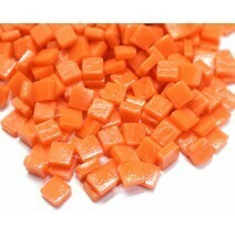 Glass tile, 8mm Standard: Mandarin