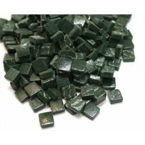 Glass tile, 8mm Standard: Dark Green