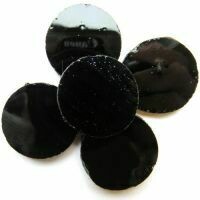 Stained Glass Circles, Black