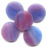 Stained Glass Circles, Very Berry