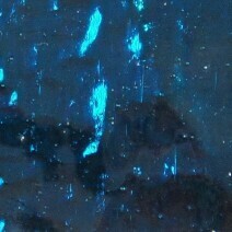 Mirror Strips: Peacock blue