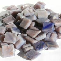 Glass tile, Goldlink Mini Ultraviolet Swirl