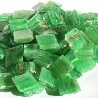 Glass tile, Goldlink 10mm: Mini Spring Jewel