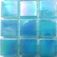 Glass tile, 15mm: Curacao
