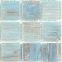 Glass tile, 20mm: Golden Cloud